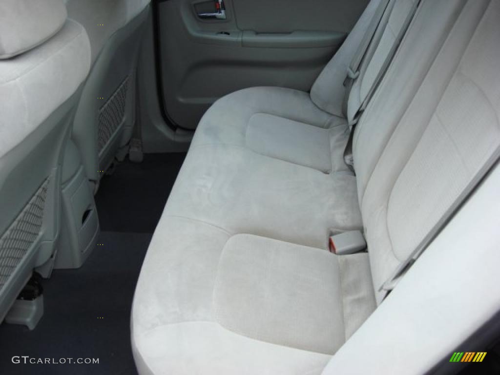 Gray Interior 2008 Kia Spectra EX Sedan Photo #47682208