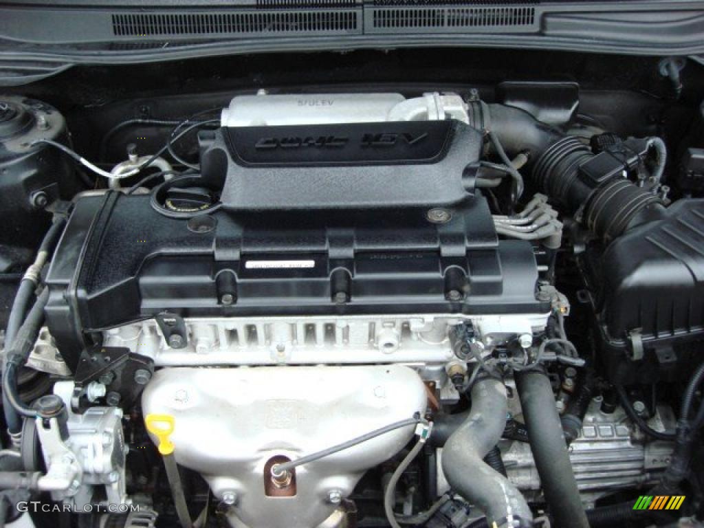 2008 Kia Spectra EX Sedan 2.0 Liter DOHC 16V VVT 4 Cylinder Engine Photo #47682340