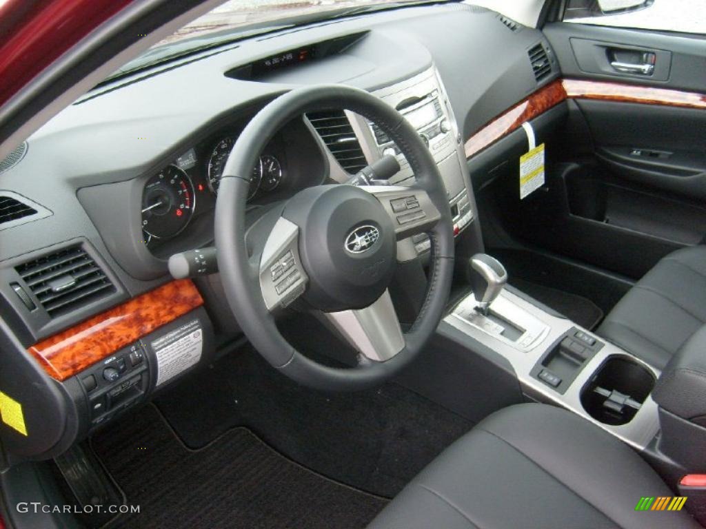 Off-Black Interior 2011 Subaru Legacy 2.5i Limited Photo #47682517