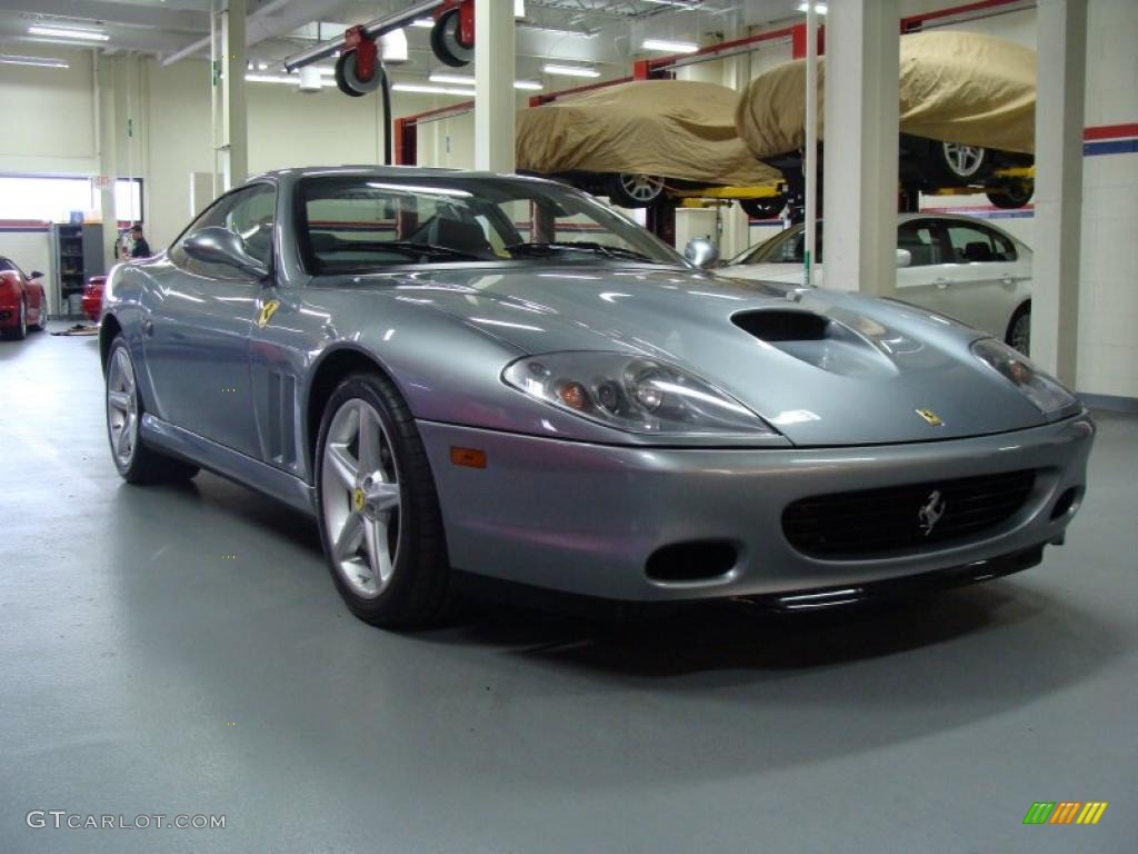 Titanium (Metallic Gray) 2002 Ferrari 575M Maranello F1 Exterior Photo #47682550