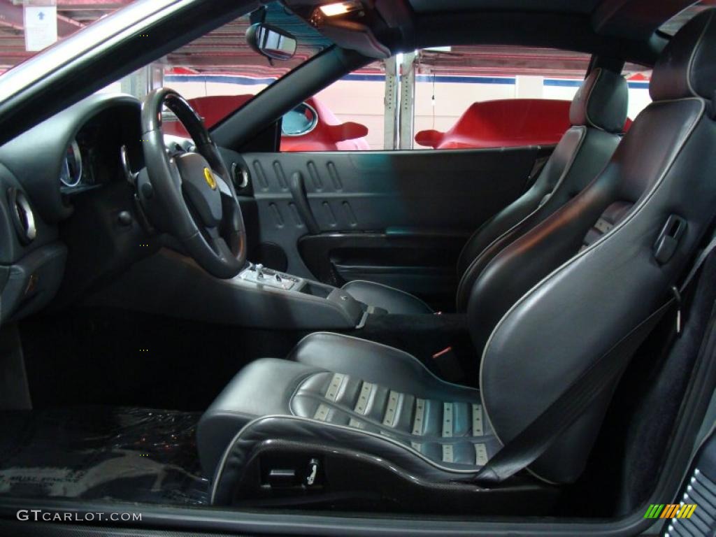Dark Grey Interior 2002 Ferrari 575M Maranello F1 Photo #47682649