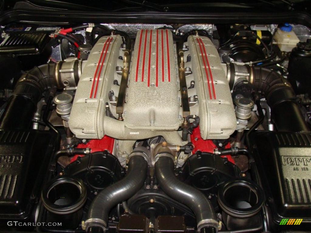 2002 Ferrari 575M Maranello F1 5.7 Liter DOHC 48-Valve V12 Engine Photo #47682829