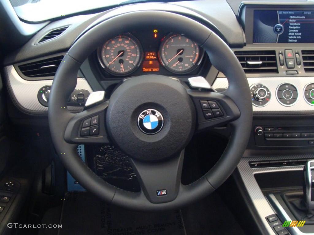 2011 Z4 sDrive35is Roadster - Alpine White / Black photo #32