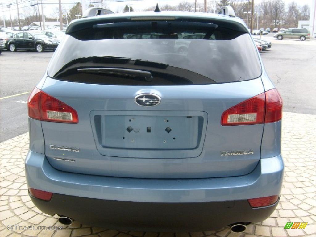 2011 Tribeca 3.6R Limited - Sky Blue Metallic / Slate Gray photo #9