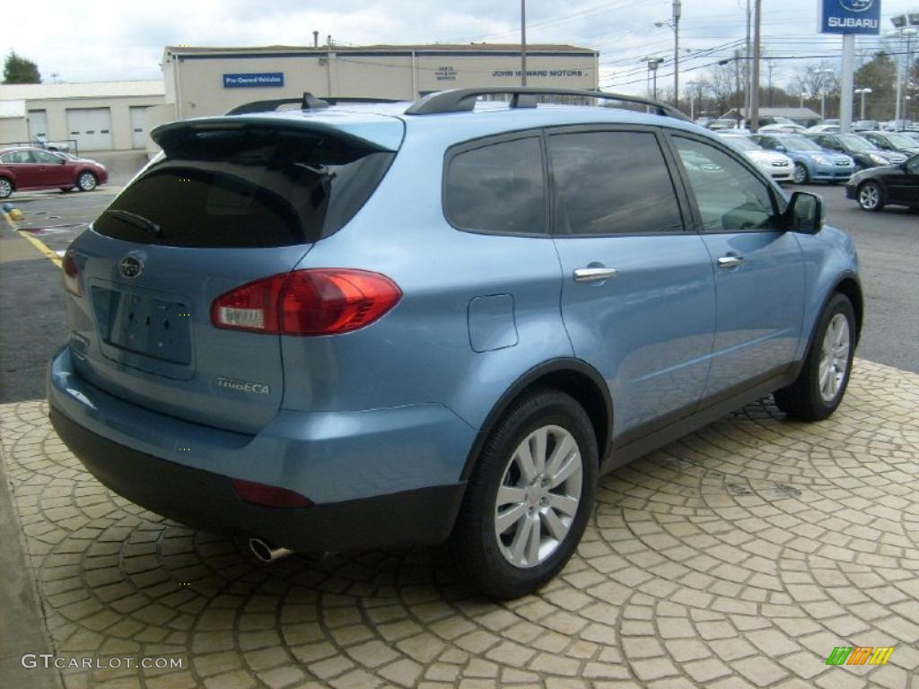 2011 Tribeca 3.6R Limited - Sky Blue Metallic / Slate Gray photo #10