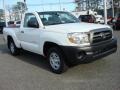 2009 Super White Toyota Tacoma Regular Cab  photo #6