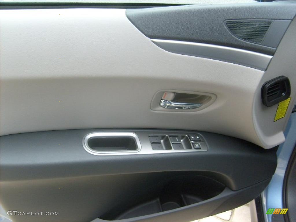 2011 Tribeca 3.6R Limited - Sky Blue Metallic / Slate Gray photo #13