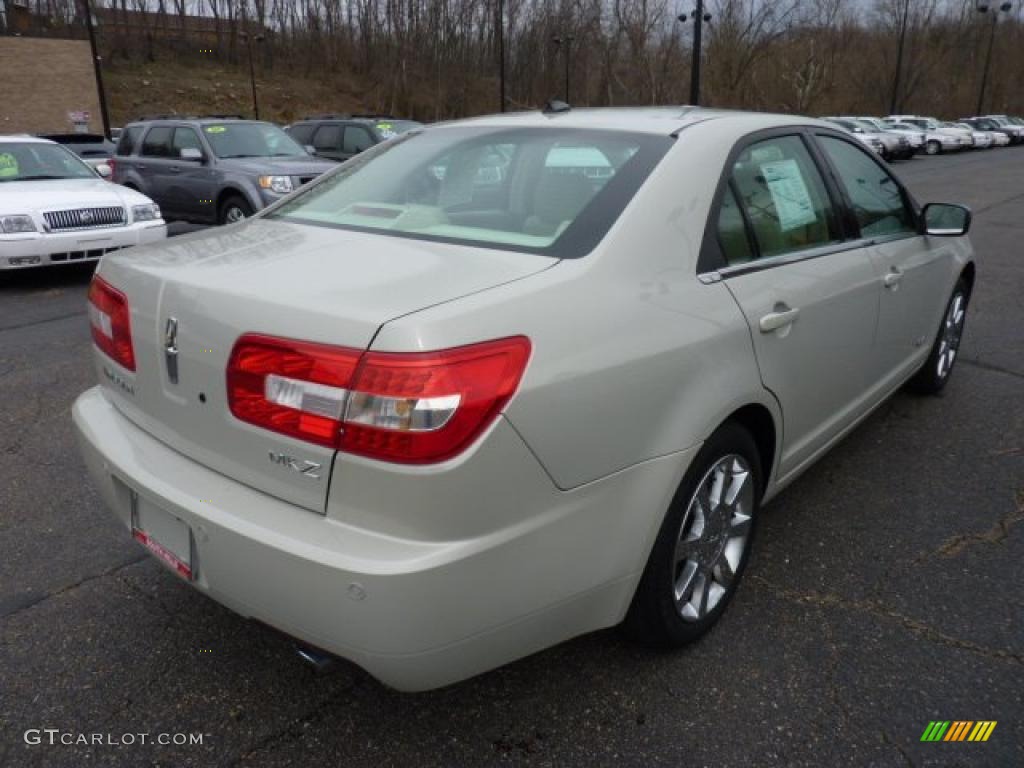 2008 MKZ Sedan - Light Sage Metallic / Sand photo #4