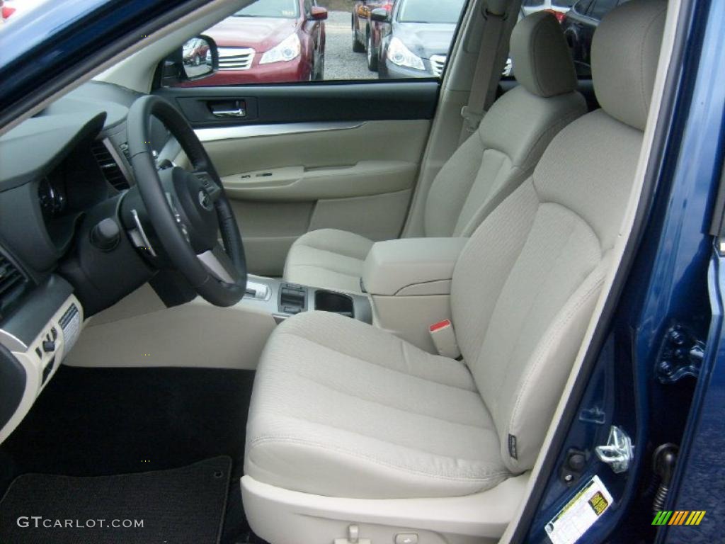 Warm Ivory Interior 2011 Subaru Outback 2.5i Premium Wagon Photo #47684533