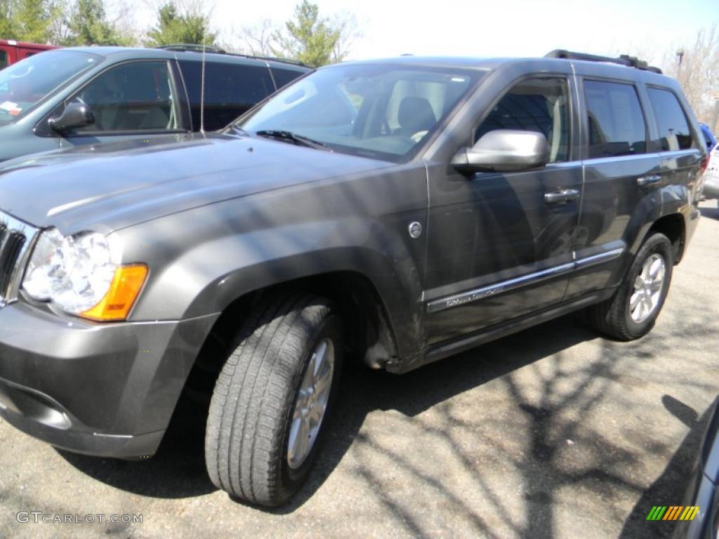 2008 Grand Cherokee Limited 4x4 - Mineral Gray Metallic / Dark Slate Gray/Light Graystone photo #1