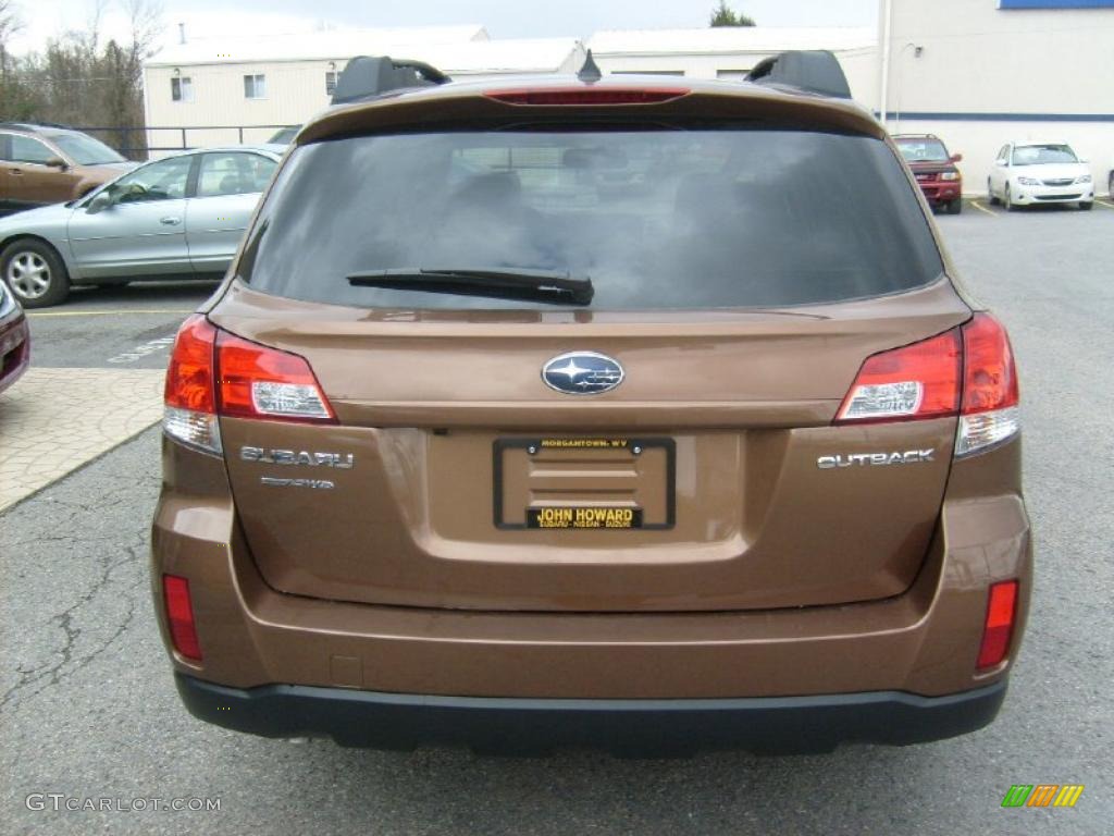 2011 Outback 2.5i Limited Wagon - Caramel Bronze Pearl / Warm Ivory photo #9