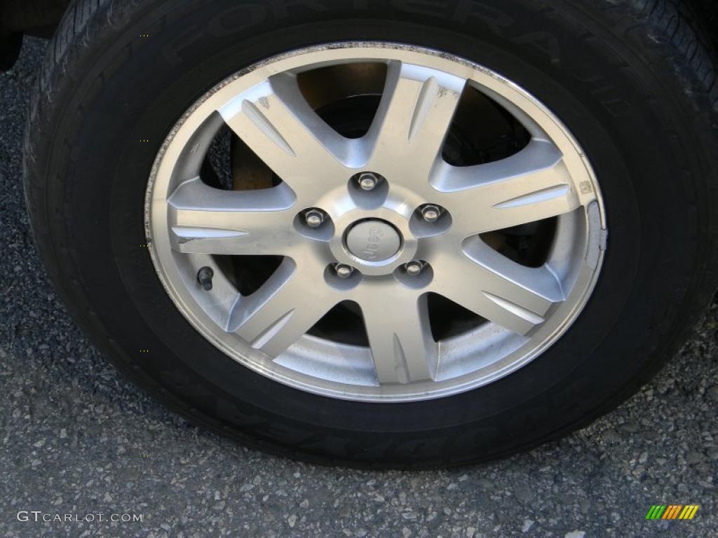 2008 Grand Cherokee Limited 4x4 - Mineral Gray Metallic / Dark Slate Gray/Light Graystone photo #10