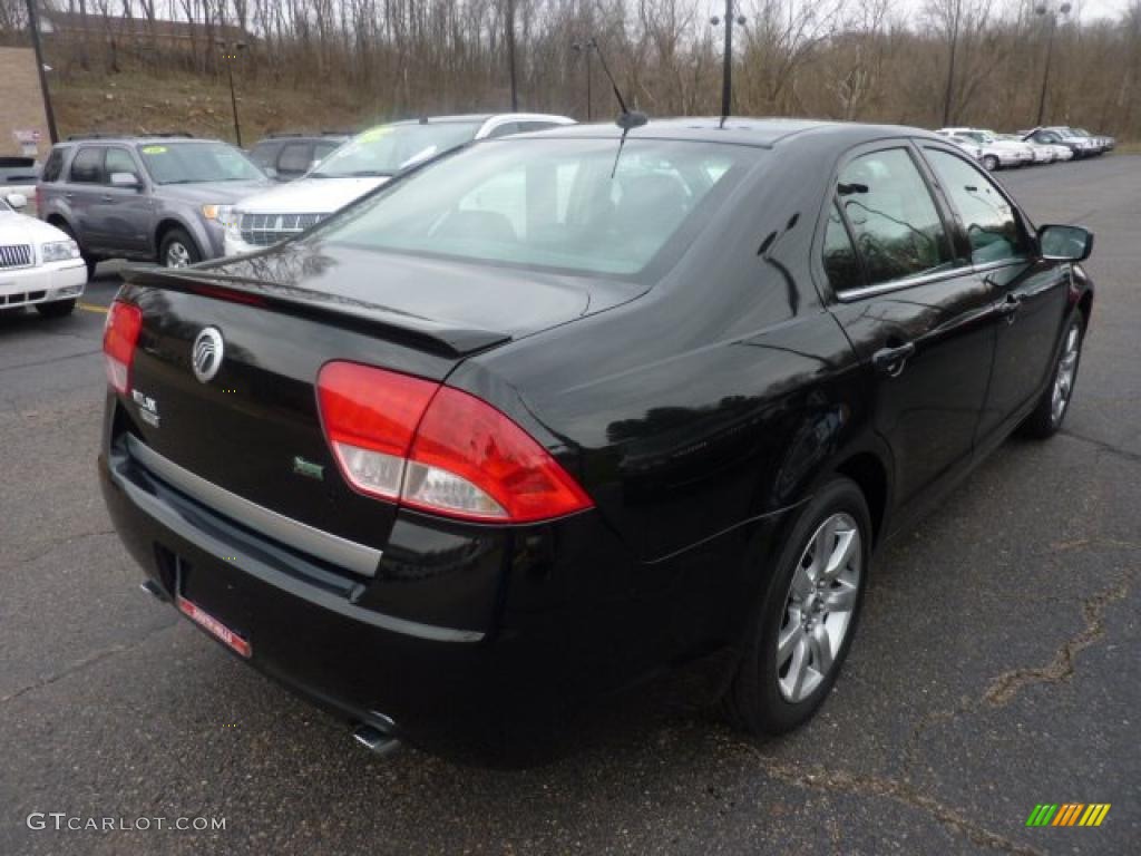 2010 Milan V6 Premier - Tuxedo Black Metallic / Dark Charcoal photo #4