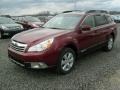 2011 Ruby Red Pearl Subaru Outback 2.5i Premium Wagon  photo #7