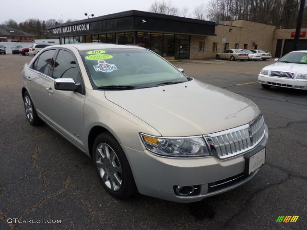 2009 MKZ AWD Sedan - Smokestone Metallic / Sand photo #5