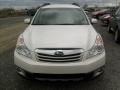 2011 Satin White Pearl Subaru Outback 2.5i Premium Wagon  photo #2