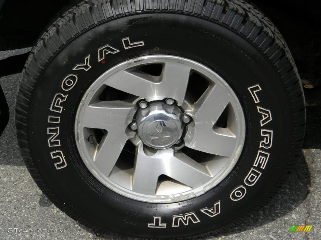 2000 Mitsubishi Montero Sport Limited 4x4 Wheel Photo #47686264