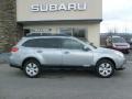 2011 Steel Silver Metallic Subaru Outback 2.5i Premium Wagon  photo #11