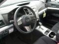 Off Black 2011 Subaru Outback 2.5i Premium Wagon Interior Color