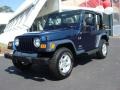 Patriot Blue Pearl - Wrangler X 4x4 Photo No. 7