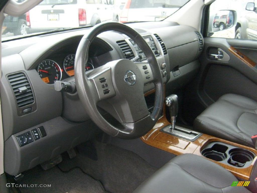 Graphite Interior 2007 Nissan Pathfinder Le 4x4 Photo