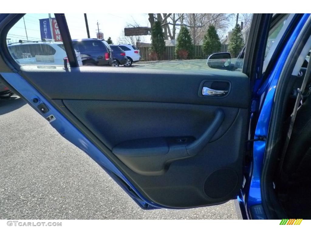 2008 Acura TSX Sedan Ebony Door Panel Photo #47687326