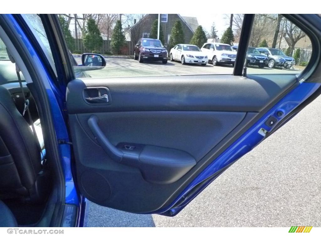2008 Acura TSX Sedan Ebony Door Panel Photo #47687338