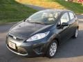 2011 Monterey Grey Metallic Ford Fiesta SE Hatchback  photo #2