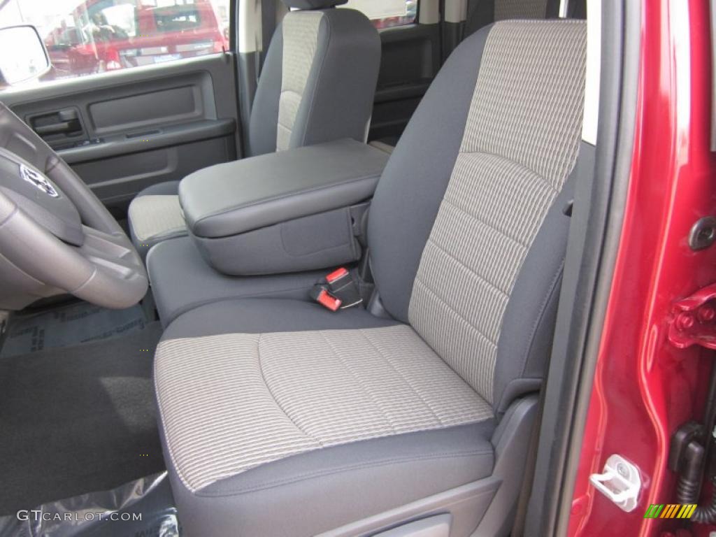 2011 Ram 1500 ST Quad Cab 4x4 - Deep Cherry Red Crystal Pearl / Dark Slate Gray/Medium Graystone photo #5