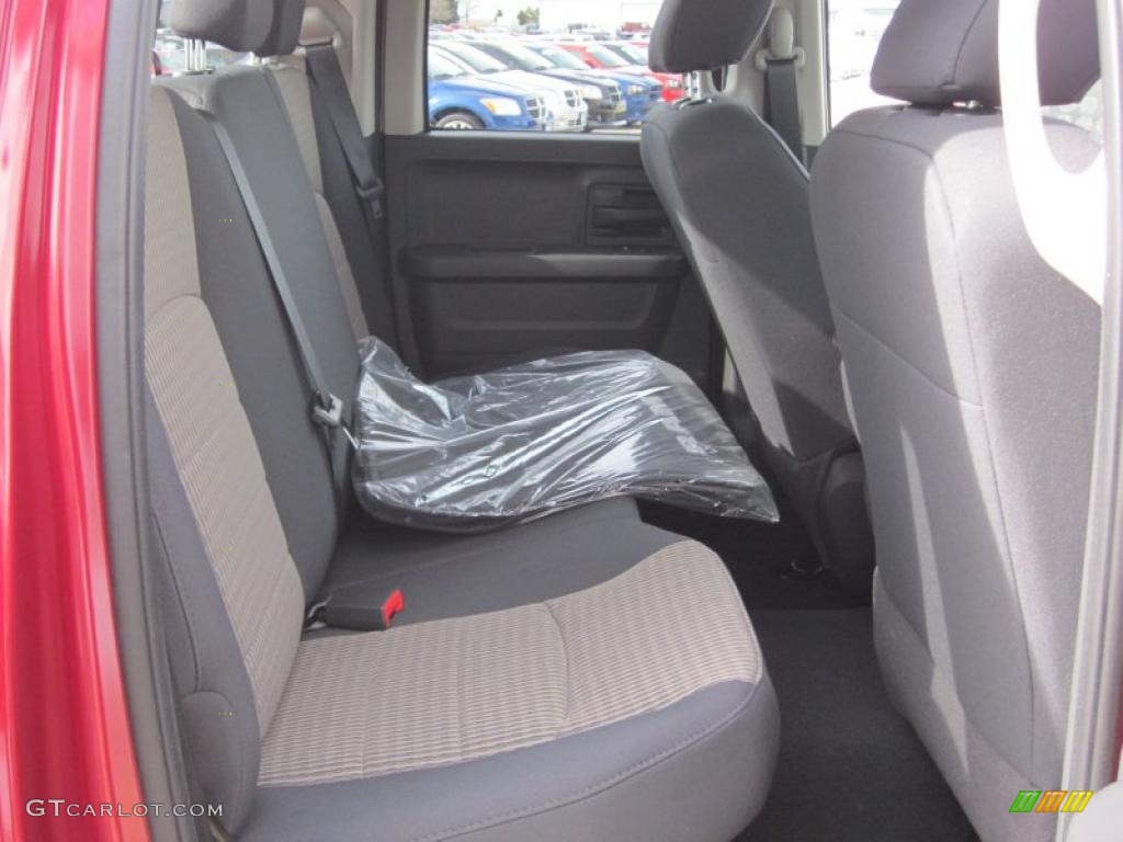 2011 Ram 1500 ST Quad Cab 4x4 - Deep Cherry Red Crystal Pearl / Dark Slate Gray/Medium Graystone photo #13
