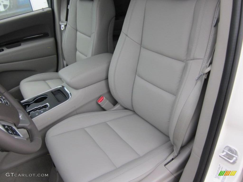 Dark Graystone/Medium Graystone Interior 2011 Dodge Durango Crew Lux 4x4 Photo #47689974