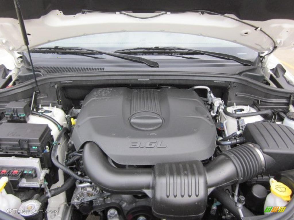 2011 Dodge Durango Crew Lux 4x4 3.6 Liter DOHC 24-Valve VVT Pentastar V6 Engine Photo #47690244