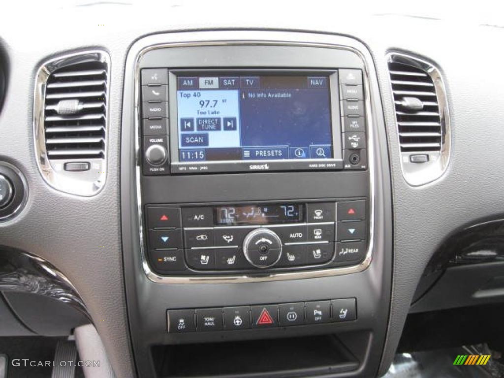 2011 Dodge Durango Citadel 4x4 Controls Photo #47690334