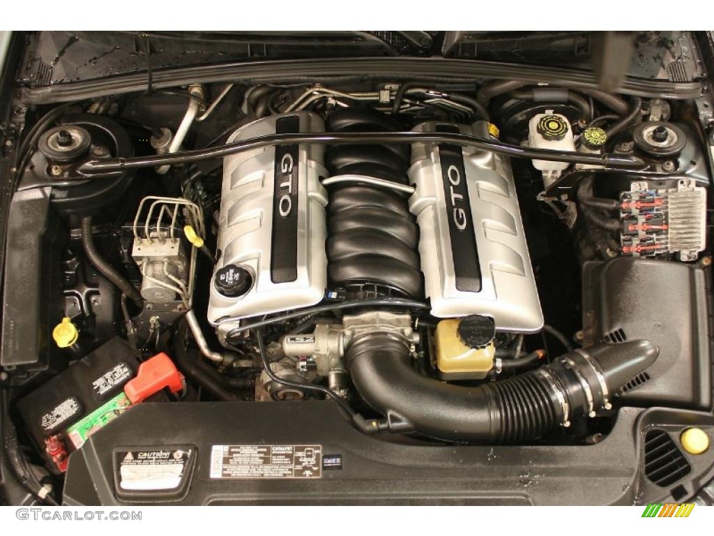 2005 Pontiac GTO Coupe 6.0 Liter OHV 16-Valve LS2 V8 Engine Photo #47690358
