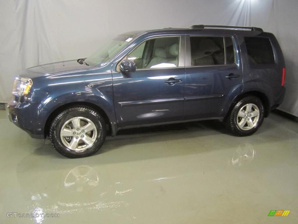 Bali Blue Pearl 2010 Honda Pilot EX-L 4WD Exterior Photo #47690697