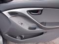 Gray 2011 Hyundai Elantra Limited Door Panel