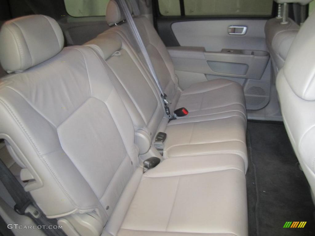 Gray Interior 2010 Honda Pilot EX-L 4WD Photo #47690913