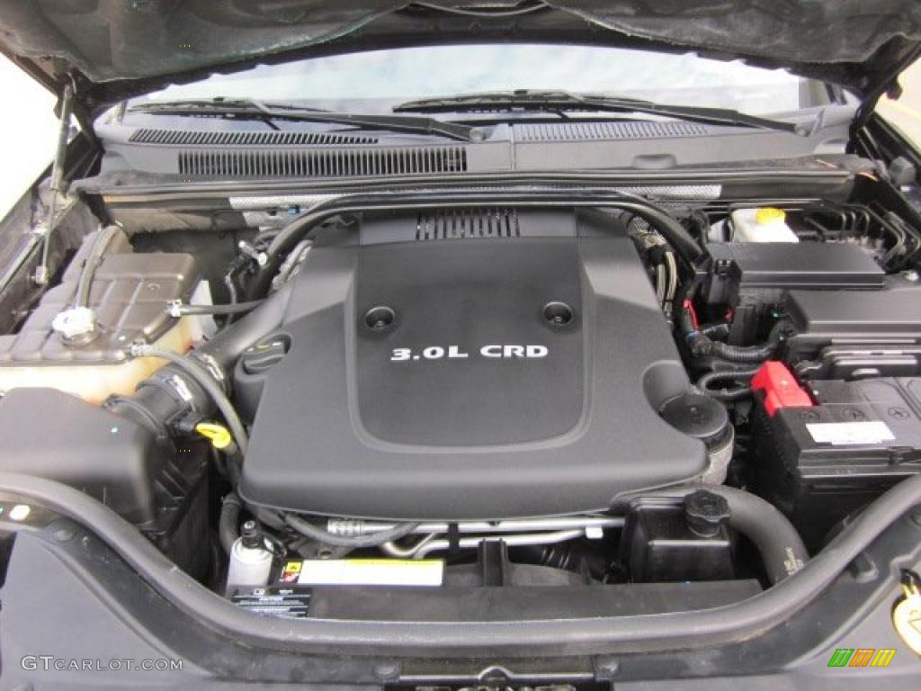 2008 Jeep Grand Cherokee Overland 4x4 3.0 Liter SOHC VGT Turbo Diesel V6 Engine Photo #47690919