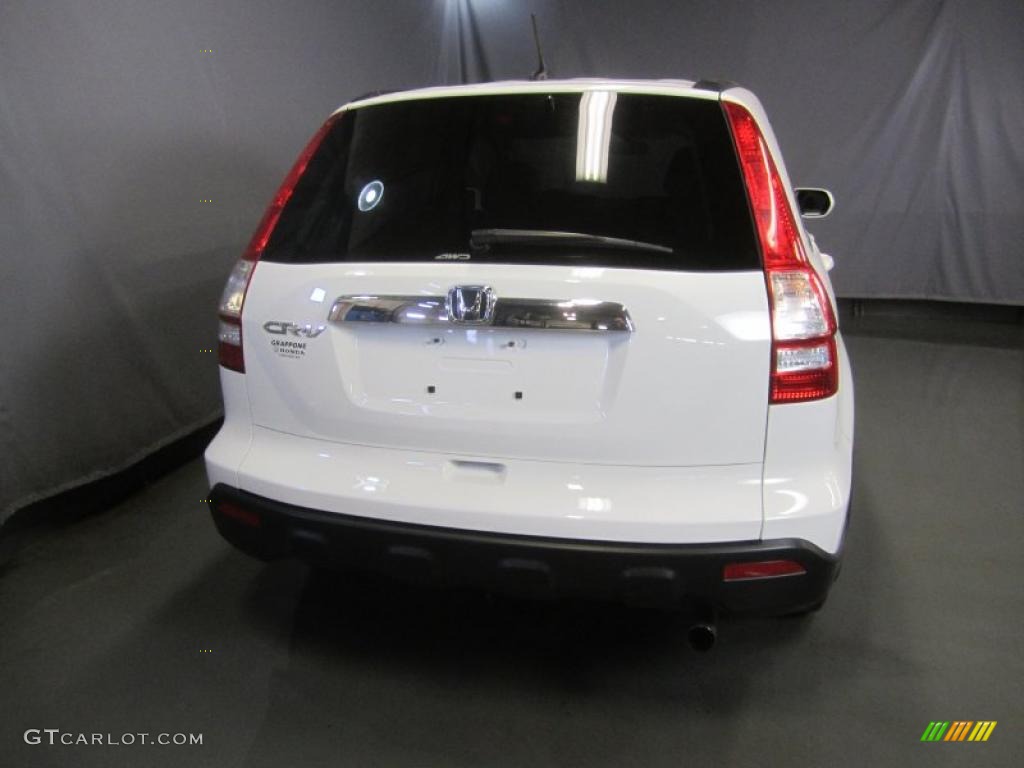 2008 CR-V EX-L 4WD - Taffeta White / Gray photo #12