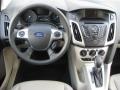 Stone 2012 Ford Focus SE 5-Door Dashboard