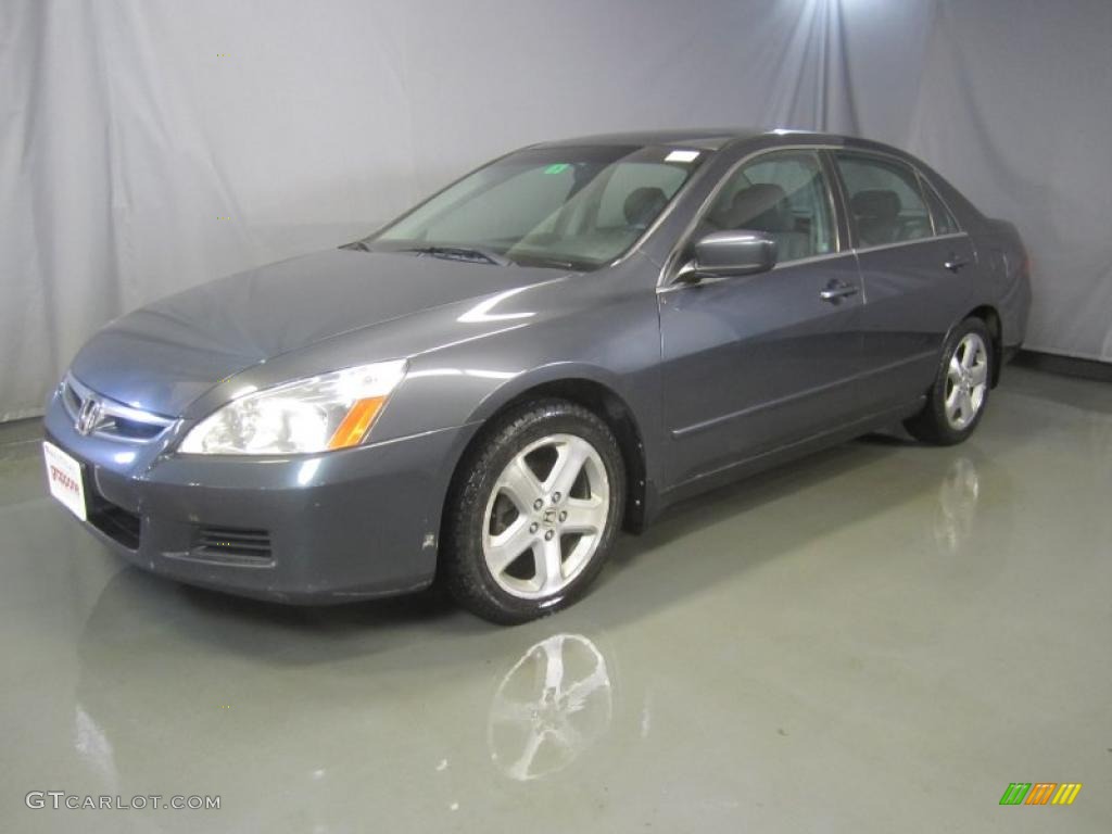 2007 Graphite Pearl Honda Accord EXL V6 Sedan 47635957 Photo 6