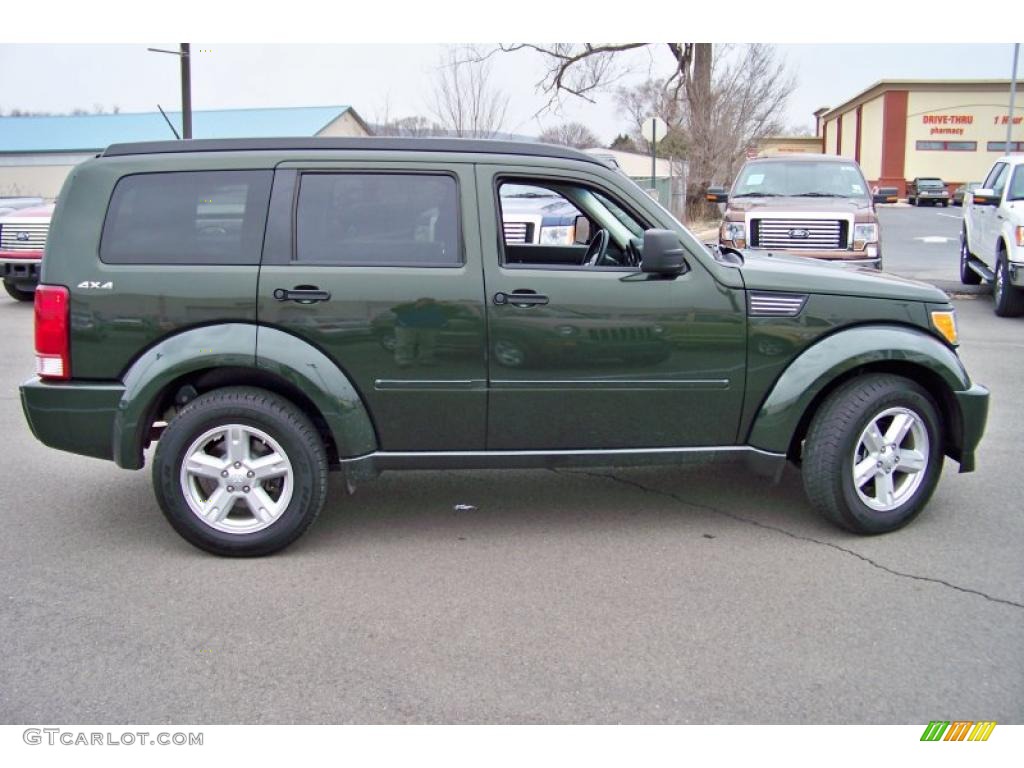 2010 Nitro SXT 4x4 - Natural Green Pearl / Dark Slate Gray/Light Slate Gray photo #4