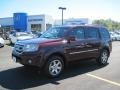 Dark Cherry Pearl 2011 Honda Pilot Touring