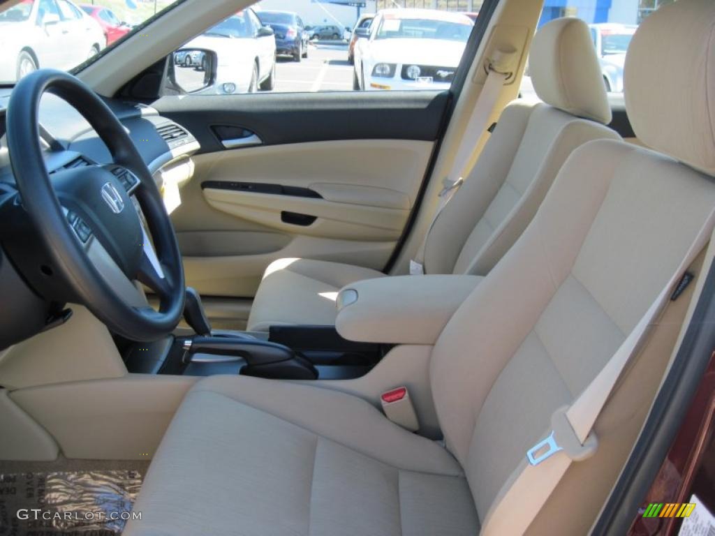 Ivory Interior 2011 Honda Accord LX-P Sedan Photo #47695347