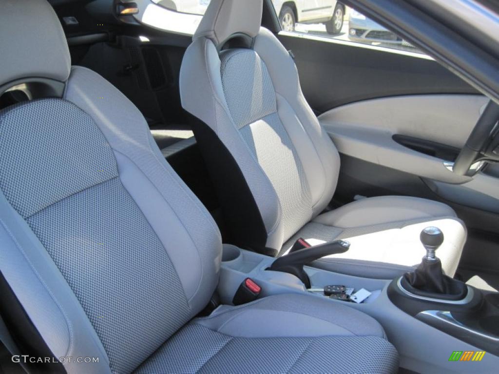 Gray Fabric Interior 2011 Honda CR-Z EX Navigation Sport Hybrid Photo #47695923