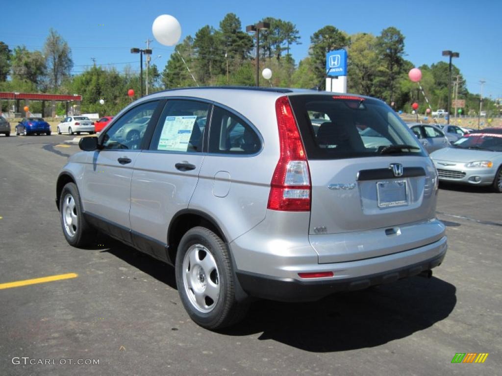 2011 CR-V LX - Alabaster Silver Metallic / Gray photo #3