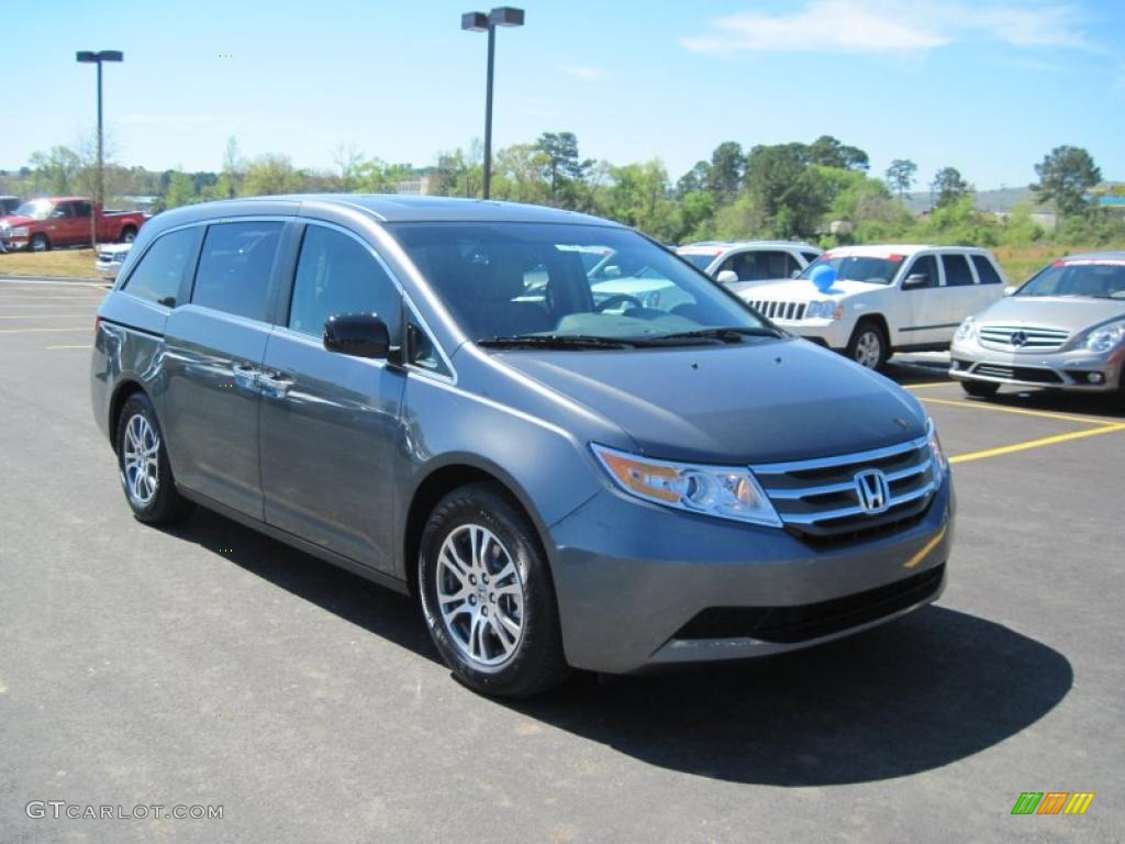 Polished Metal Metallic 2011 Honda Odyssey EX-L Exterior Photo #47696400