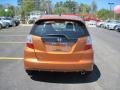 2009 Orange Revolution Metallic Honda Fit Sport  photo #4