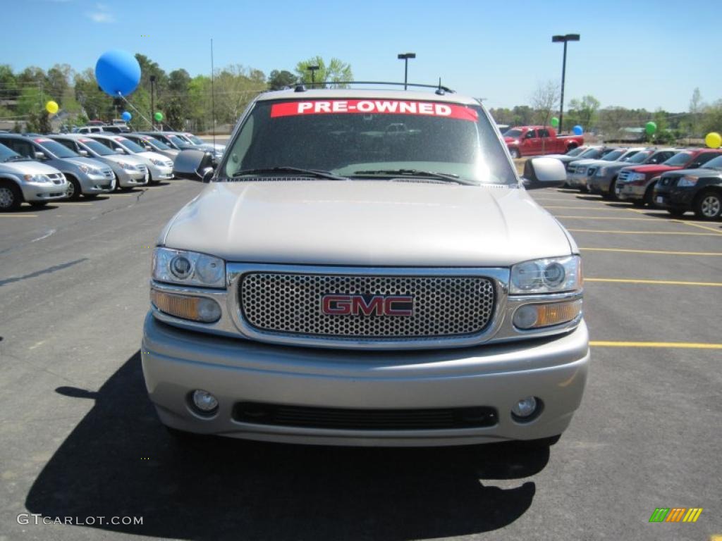 2004 Yukon Denali AWD - Silver Birch Metallic / Stone Gray photo #8