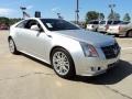 Radiant Silver Metallic 2011 Cadillac CTS Coupe Exterior
